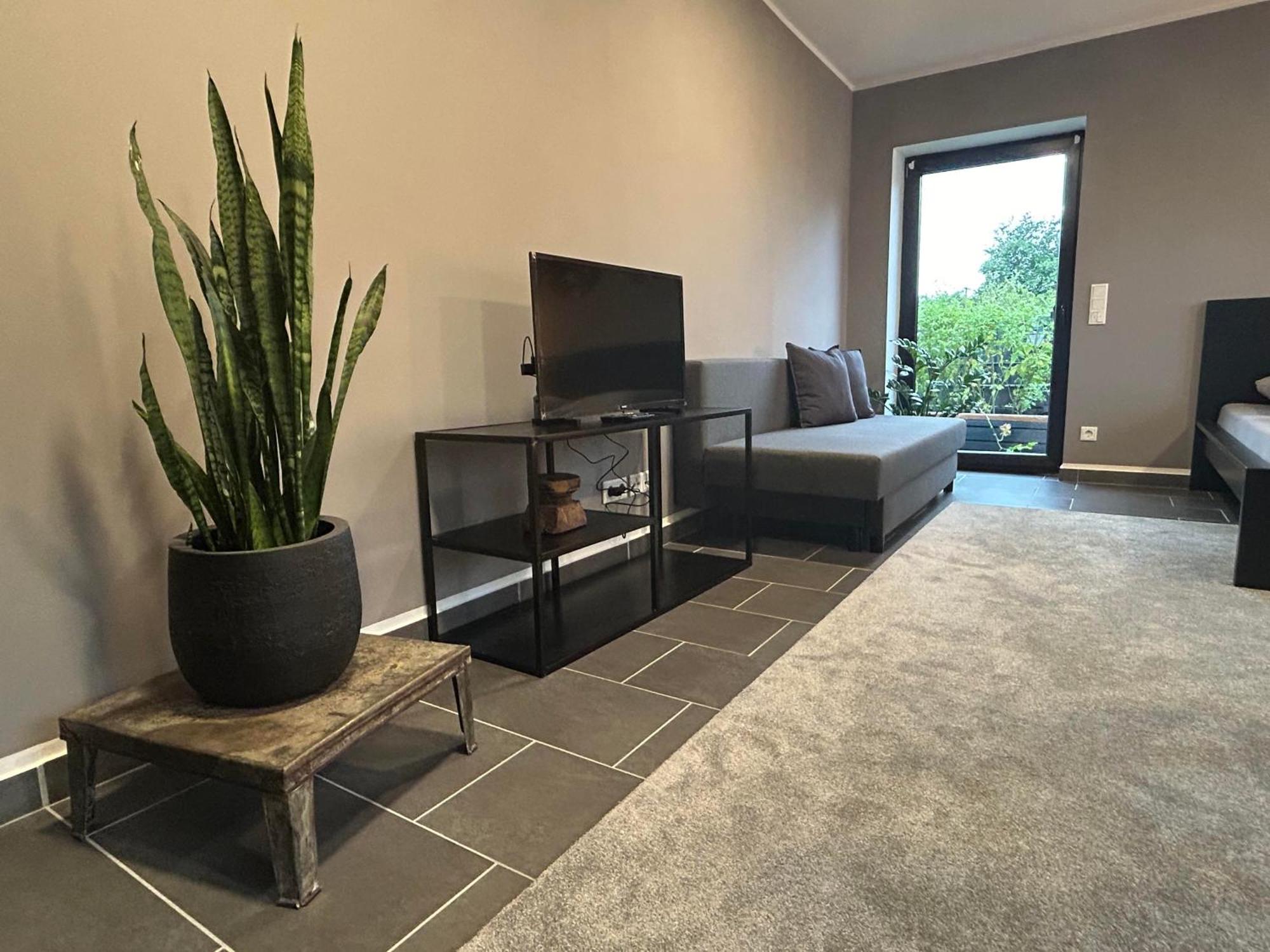 Cosy Bungalow-Apartment In Ruhiger Toplage - Naehe Duesseldorf Krefeld Esterno foto